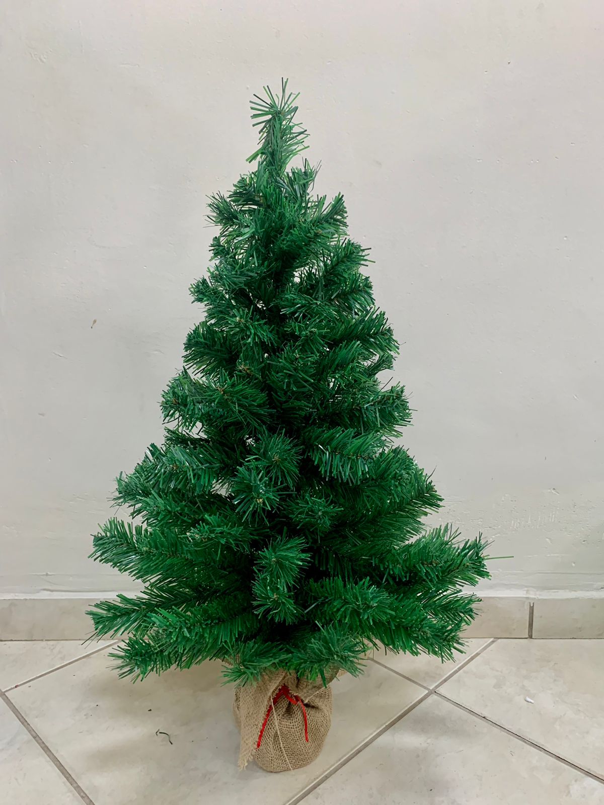 Árvore de Natal Com Enfeites 90cm