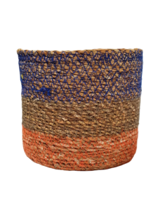 Cachepô fibra natural color 16cm