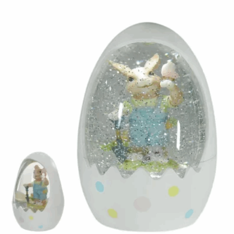 Páscoa Globo Coelho Led Decorativo 18CM