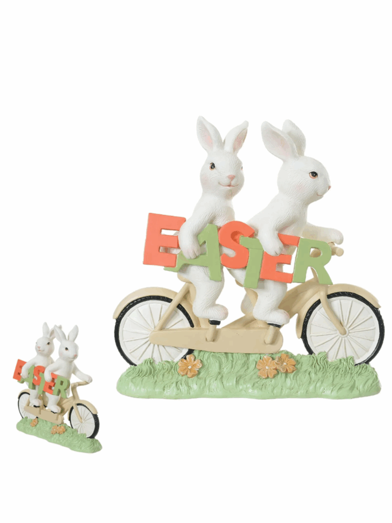 Coelhos de Pácoa Resina 23CM
