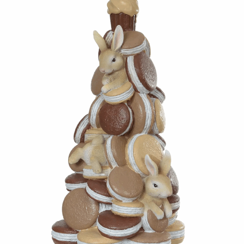 Resina Pácoa Arvore Macarons 36CM