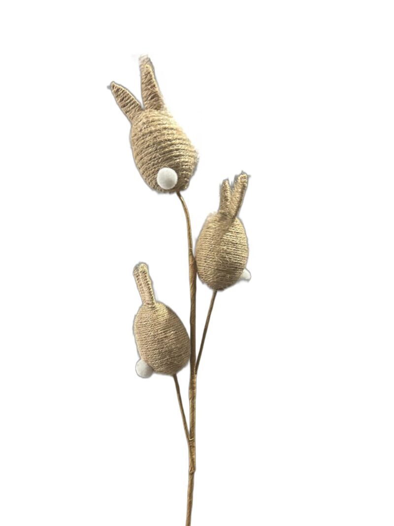 Galho De Páscoa Coelho  BG 50CM