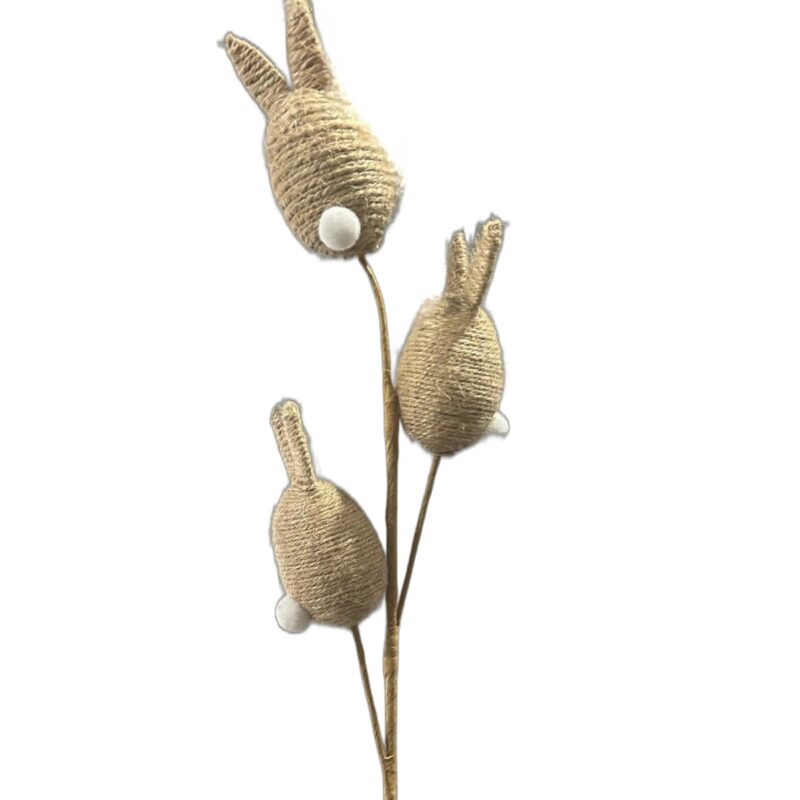 Galho De Páscoa Coelho  BG 50CM