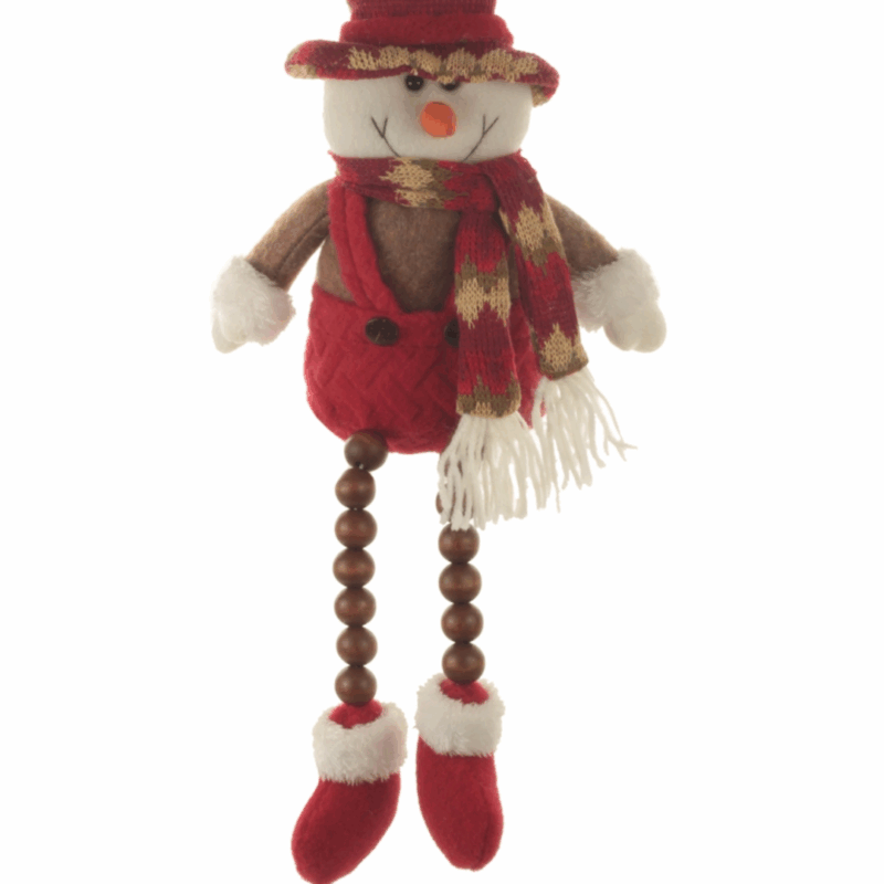 Boneco De Neve Natal  Sentado VRM 52CM