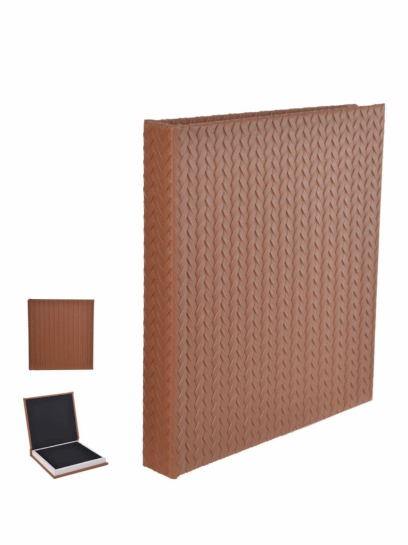 Caixa Livro MDF (MARROM) 32CM